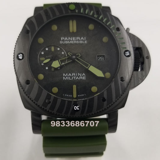 Luminor Panerai Submarsible Marina Militare Carbon Super High Quality Swiss Automatic Watch