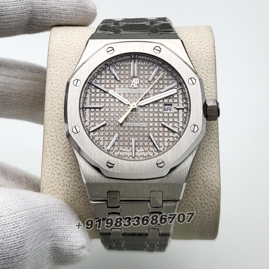 Audemars Piguet Royal Oak Stainless Steel Grey Dial watch replicas 