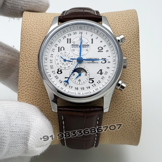 Longines Master Collection Moon Face 40mm High Quality Swiss Automatic Movement First Copy Watch