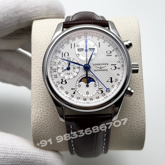 Longines Master Collection Moonphase 40mm Exact 1:1 Replica Top Quality Super Clone Swiss ETA L678.2 Automatic Movement Watch