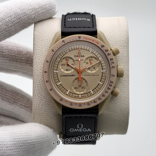 Omega Speedmaster Swatch Moonswatch Mission to Jupiter Chronograph 42mm High Quality Replica Watch