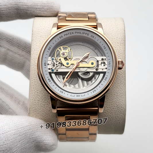 Patek Philippe Skeleton Rose Gold watch replicas