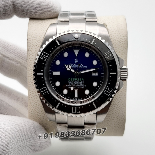Rolex Deepsea Steel Sea Dweller D-Blue watch replicas