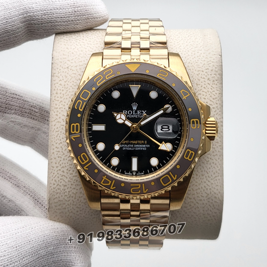 Rolex GMT Master II Yellow Gold watch replicas