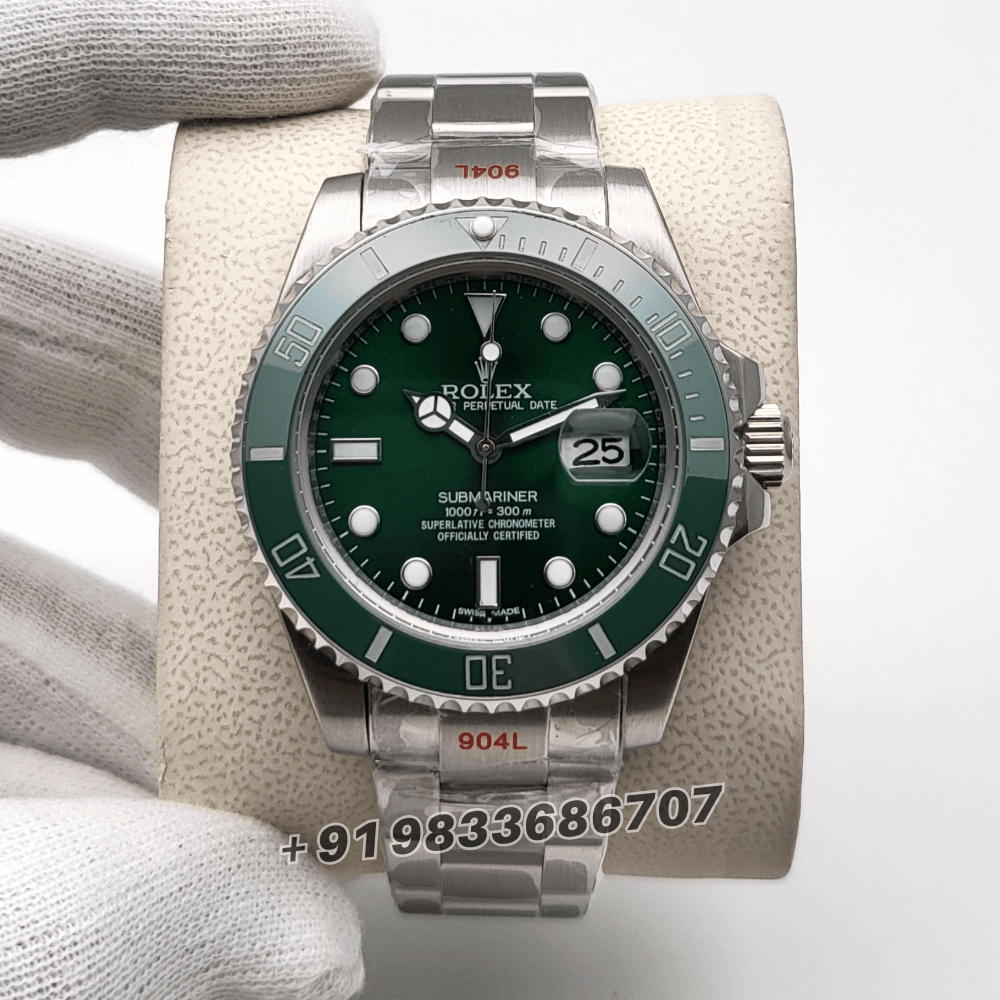 Rolex Submariner Hulk Green Dial 41mm High Quality Swiss Automatic
