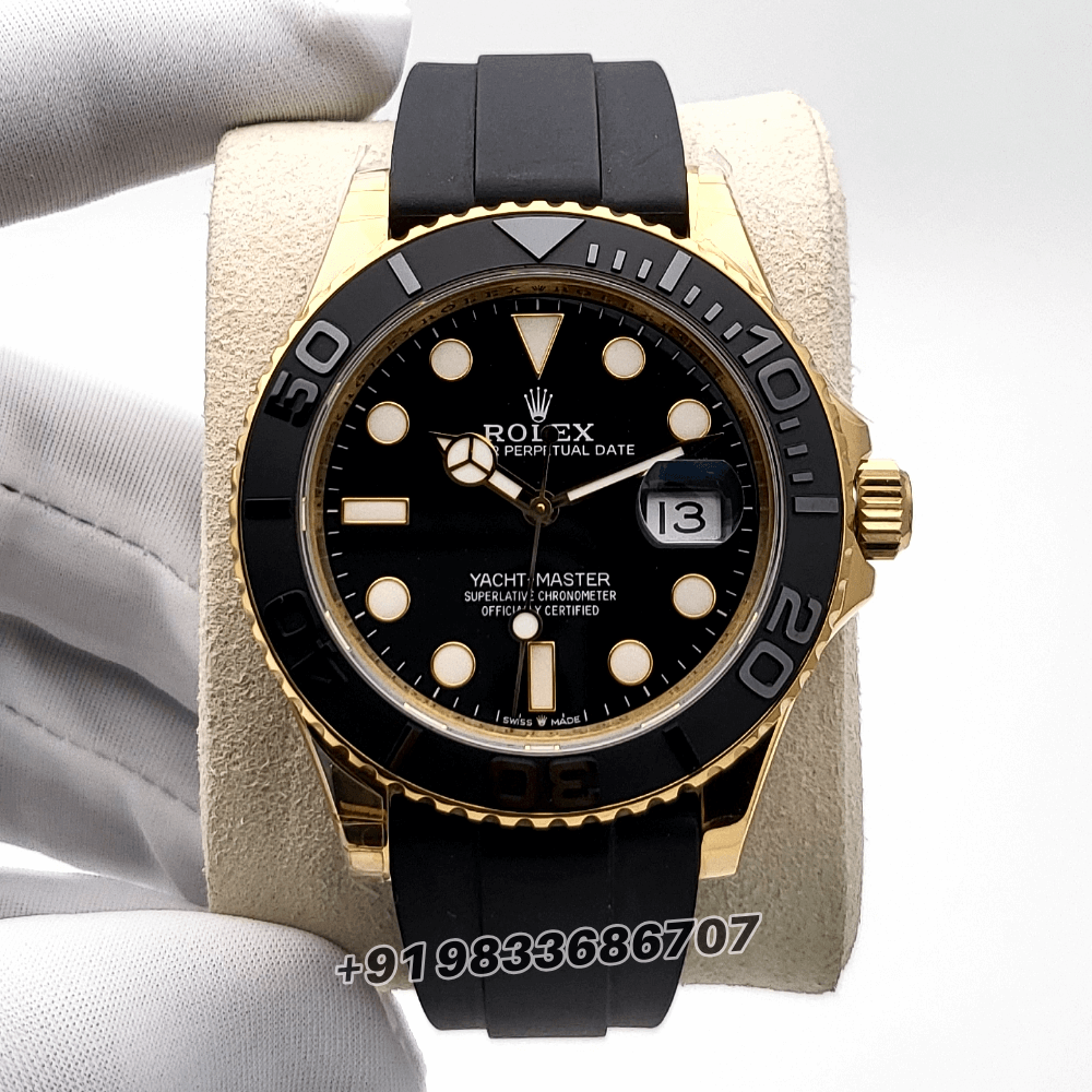 Rolex Yacht-Master Yellow Gold 42mm Exact 1:1 Top Quality Super